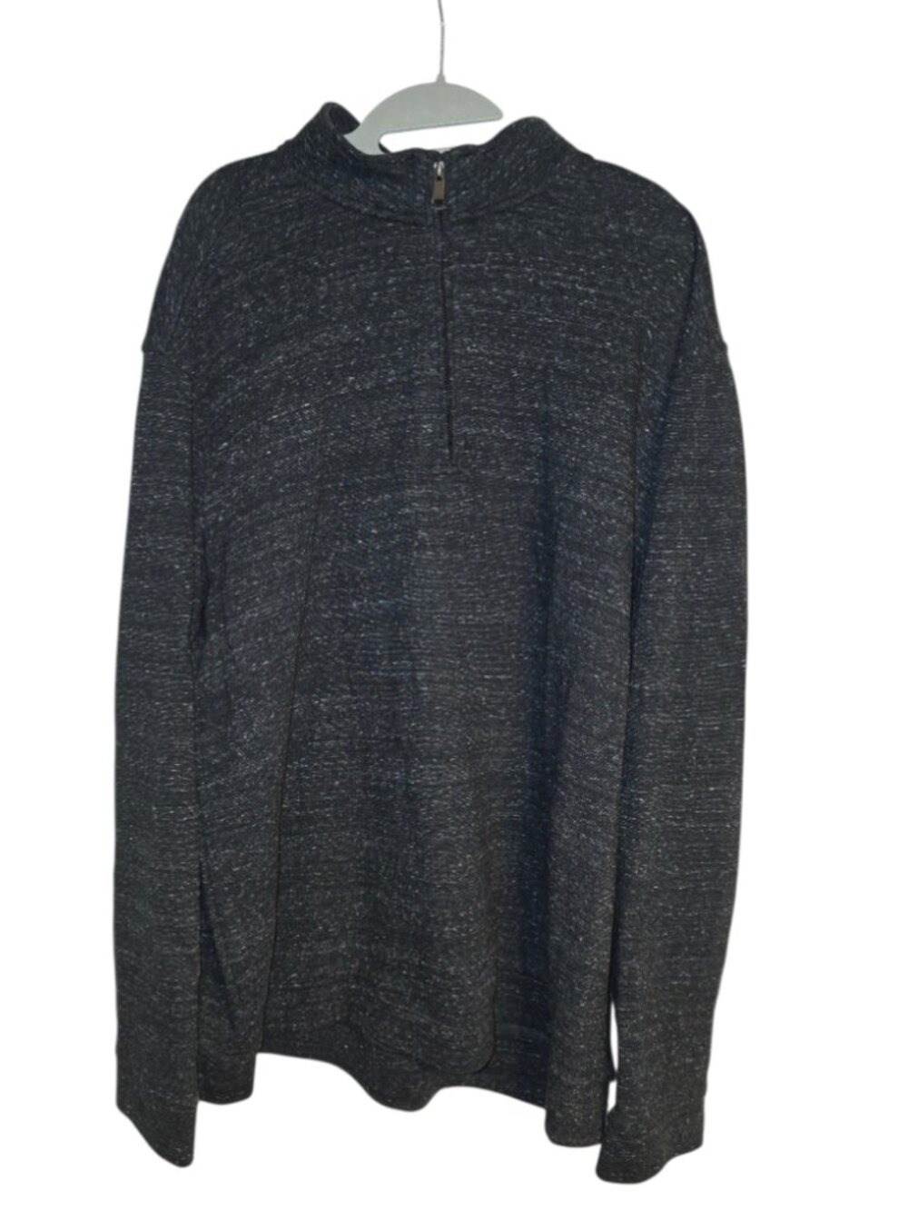 Fairlane Quarterzip Mock Turtleneck Pullover Shirt Mens Plus Size XXL Preppy